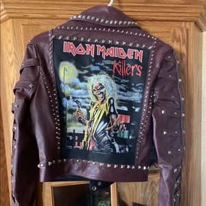 Insane Iron Maiden jacket thunder ball clothing